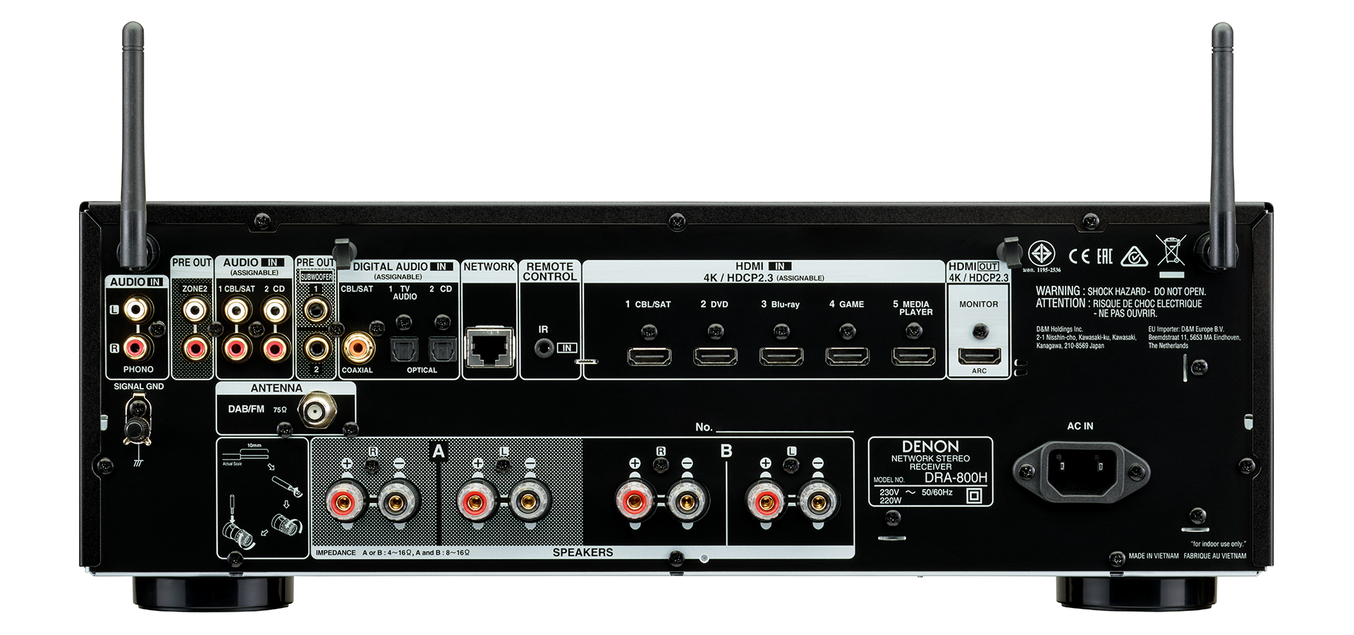 Sintoamplificatore stereo DENON DRA 800 H - H&S Home Solution | on-line shop