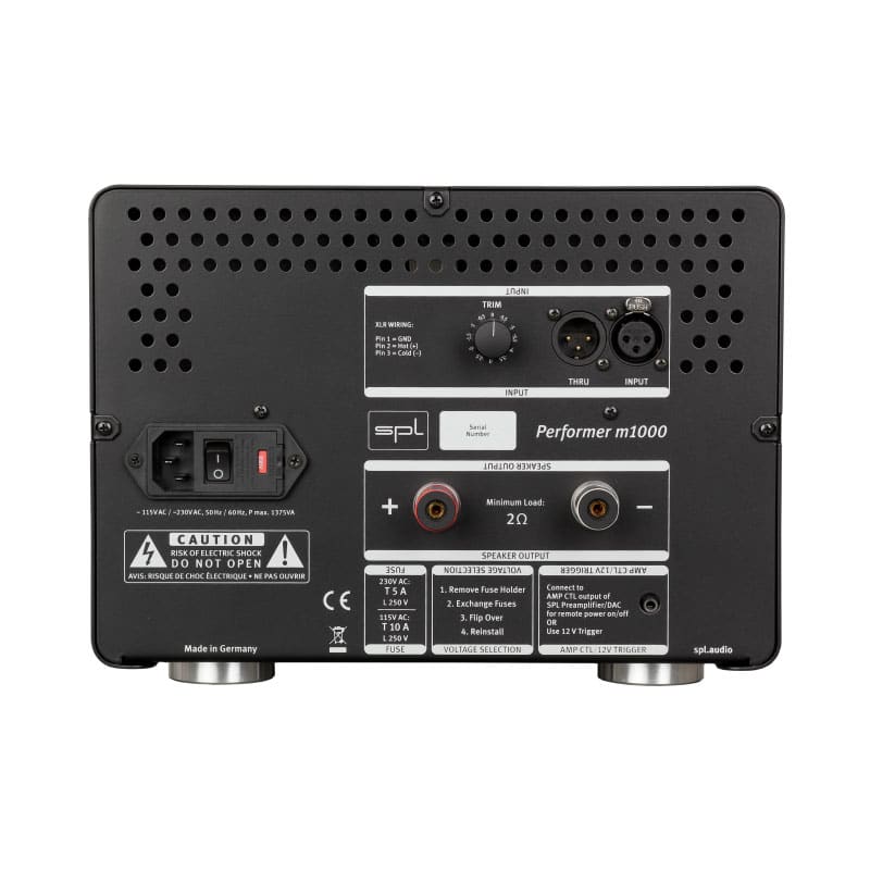Amplificatore Finale Mono SPL Performer m1000 - H&S Home Solution | on-line shop